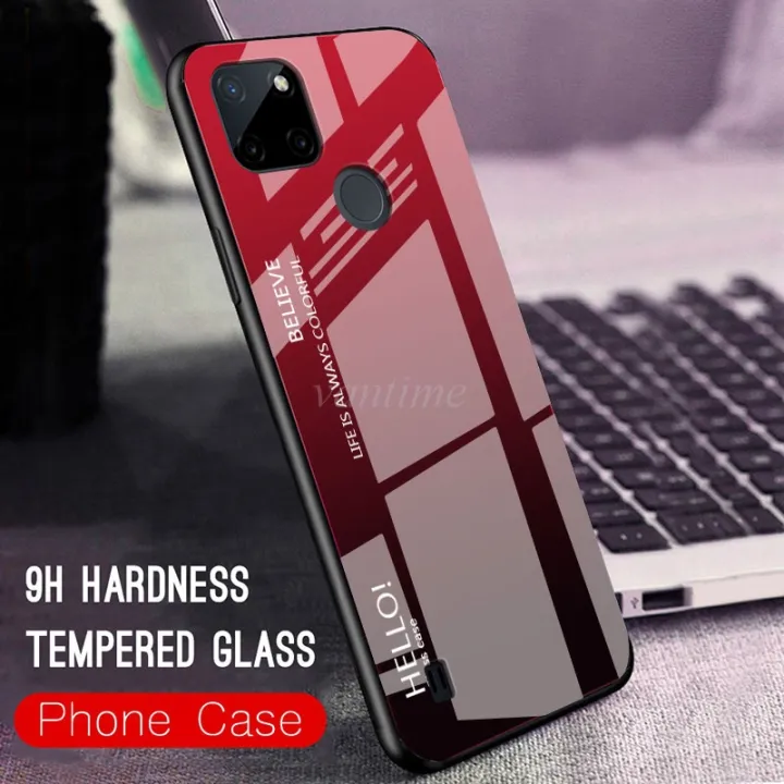 Vantime%20for%20Realme%20C21Y%20/%20Realme%20C25Y%20Case%20Gradient%20Phone%20Back%20Hard%20Glass%20Cover%20-%20Image%203