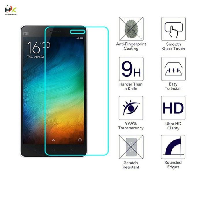 For Xiaomi Mi 4i Tempered Glass Screen Protector 2.5D -Transparent