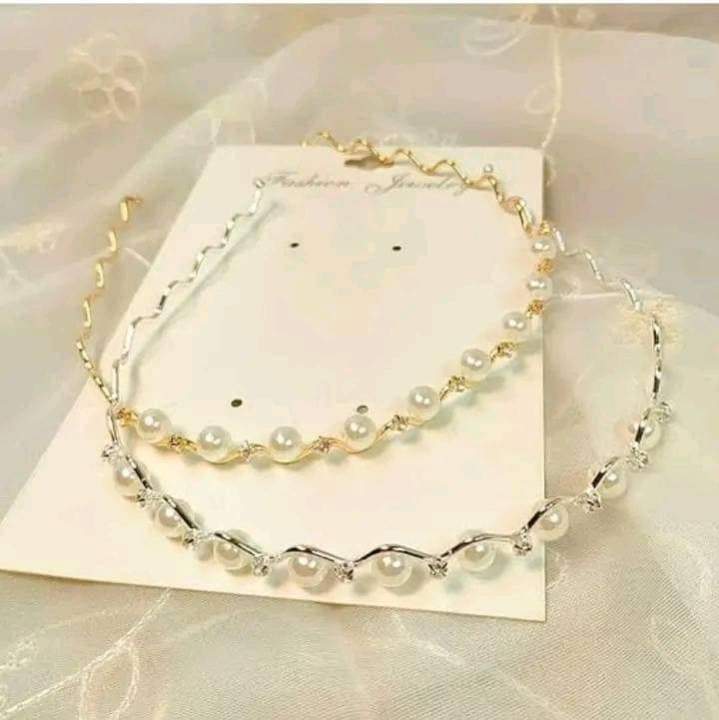 Pearl Crystal Wedding Bridal Tiara Crown Rhinestone Headbands