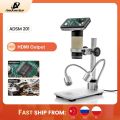 Andonstar ADSM201 HDMI Digital Microscope 1080P Soldering Tool Long Object Distance For PCB Check Phone Repair Jewelry Appraisal. 