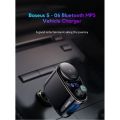 Baseus S06 Bluetooth MP3 Vehicle Dual USB Car Charger. 