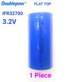 Doublepow Authentic 32700 6Ah LiFePO4 Battery Cell 32650 3.2V 6000mAh Energy Storage Home Use Power Tools Golf Carts LFP Battery (Flat Top)- 1 piece. 