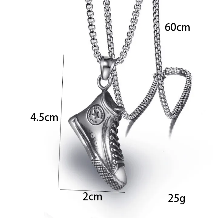 Personalized%20fashion%20sports%20aj%20shoe%20pendant%20retro%20punk%20men's%20titanium%20steel%20chain%20necklace%20shoe%20necklace%20sports%20jewelry%20-%20Image%205