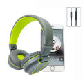 HD Stereo Wired headphones with 3.5mm plug foldable Gaming Headset Music Earphone For PC Laptop Computer Mobile Phone girls gift. 