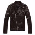 The Walking Dead Negan Cosplay Jacket Punk Men PU Leather Jacket Motorcycle Fashion Slim Fit Leather Coat.