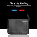 Fireproof Files Folder 14.3x9.8 inch A4 Size 12 Pockets.