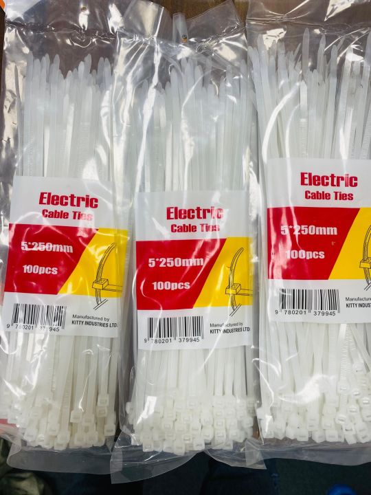 10%20inch%20Cable%20Ties%20(5*250mm)%20Zip%20Wraps%20Strap%20Nylon%20Fastening%20Ring%20Loop%20Wire%20industrial%20Cable%20Ties%20-%20Image%203