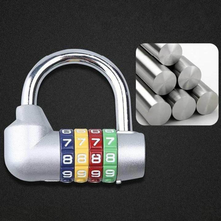 4%20Digit%20Combination%20Padlock%20Number%20Lock%20Multifunctional%20Password%20Padlock%20for%20School%20Gym%20Locker%20-%20Image%204