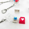 Mechanical keyboard key cap axle tester decompression entertainment key chain pendant. 