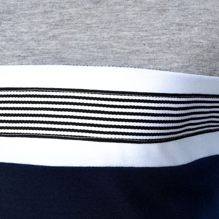 Men%20Short%20Sleeve%20Polo%20Shirt%20Casual%20Top%20Contrast%20Color%20Design%20Striped%20Ribbon%20Decoration%20Summer%20Fashion%20Men%20Polo%20Shirt%20-%20Image%205