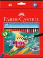 Watercolor Long Pencils (incl. Brush) - 48 Pcs.