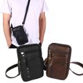 New Men's Shoulder Messenger Bag Casual Multi-function Large Capacity Simple Handbag High Quality Men's Shoulder Bag. 