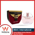 Chris Adams Active Women Eau De Parfum Spray 80 Ml Long Lasting Fresh Floral Fragrance for Women.