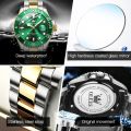 OLEVS 5885 Business Waterproof Watches for Men Quartz High Quality Stainless Steel Strap Men Wristwatch Luminous Calendar.