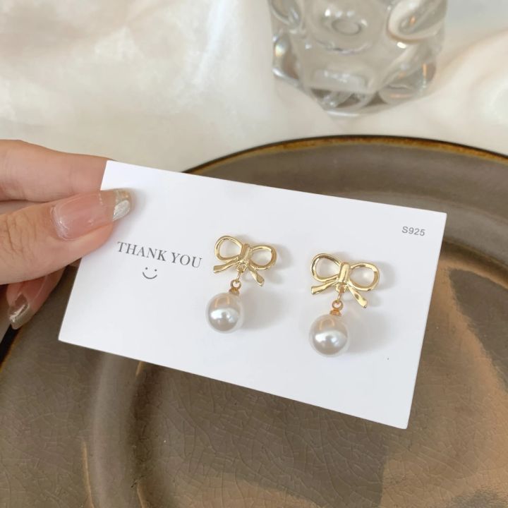 Bowknot%20Pearl%20Clip%20Earrings%20No%20Hole%20Ear%20Clips%20Metal%20Bow%20Clip%20on%20Earring%20Without%20Piercing%20Minimalist%20Earring%20CEaG19%20-%20Image%202