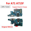 For Samsung A71 A715 A715F USB Charging Dock Port Board Connector Main Motherboard Flex Cable. 