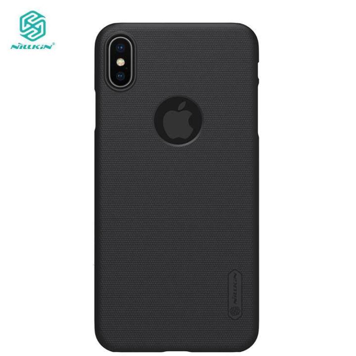 Nillkin%20for%20iPhone%205%20&%20SE%20/%206%206s%20for%20iPhone%207%20/%207%20Plus%20/%208%20for%20iPhone%20X%20&%20Xs%20/%20XR%20/%20Xs%20Max%20Hard%20Case,%20Frosted%20Shield%20Back%20Cover%20Phone%20Cases%20Only%20Black%20-%20Image%202