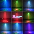 7 Color LED DJ Disco Laser Sound Strobe Projector For Christmas Halloween Deorations B. 
