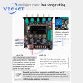 Zk-Mt21s Zk-Tb21s National Core Edition 2.1-Channel Bluetooth Audio Amplifier Board Module Subwoofer Mid-Range Treble Bass Amp. 