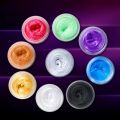 9 Color Hair Wax Styling Pomade Silver Grandma Grey Disposable Natural Hair Strong Gel Cream Hair Dye for Women Men 120g.