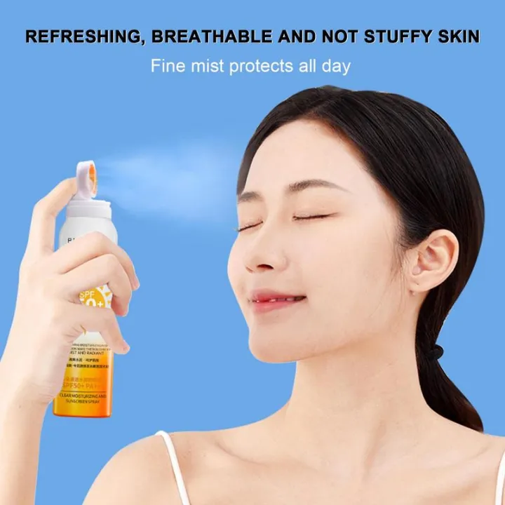 SPF50+%20Face%20Sunscreen%20Lotion%20Spray%20150ml%20UV%20Protection%20Sunblock%20Cream%20Water%20Resistant%20Hydrating%20Face%20Body%20Summer%20Sunscreen%20-%20Image%204