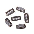 【happy one】20Pcs/Set 32mm Metal U-Shape Wigs Hair Snap Clips Holder Hairpins Barrettes Women Hair Accessories. 