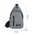 New Men Shoulder Bags Chest Bag Multifuncional Crossbody Bags Travel Sling Bag Mzea. 