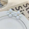 Korean Beauty Petal Flower Earrings Pearl Fashion Girl Ins New. 
