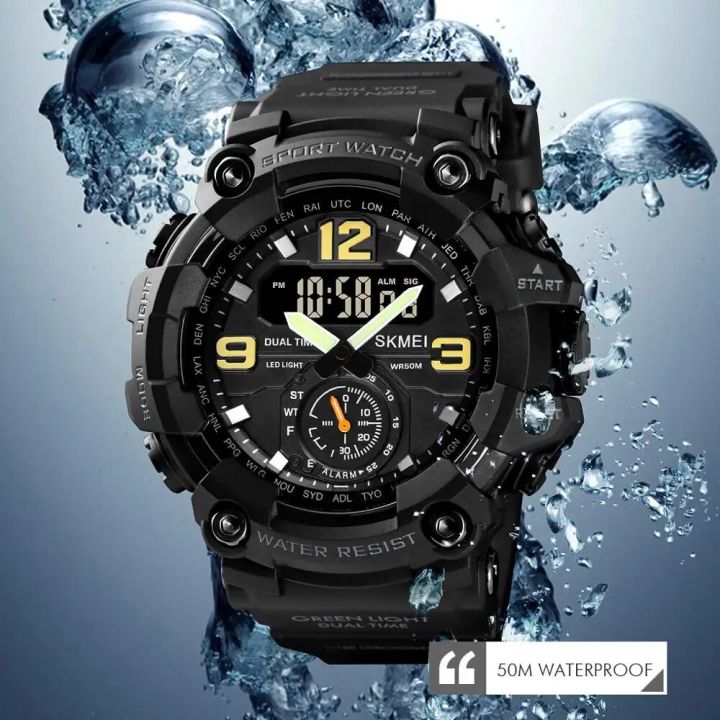 SKMEI%201637%20Man%20Watch%20Outdoors%20Waterproof%20Wristwatch%20Men%20Sport%20Digital%20Clock%20Reloj%20Masculino%20Electronic%20Men%20Watches%201283%20-%20Image%202