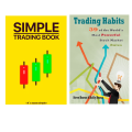 Combo of 2 books for Stock Market (Trading Habits & Simple Trading Book) - Color Print - Paperback. 