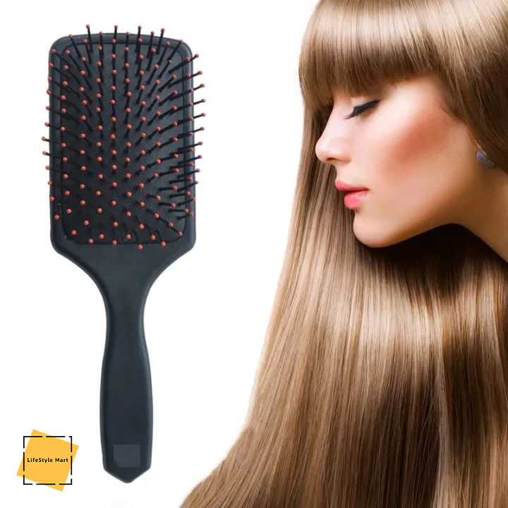 Premium Salon-Quality Large Paddle Hair Brush for Salon Styling - Durable Detangling Comb