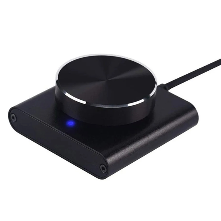 USB Computer Volume Controller Tone Controller with Play/Pause/Backward ...
