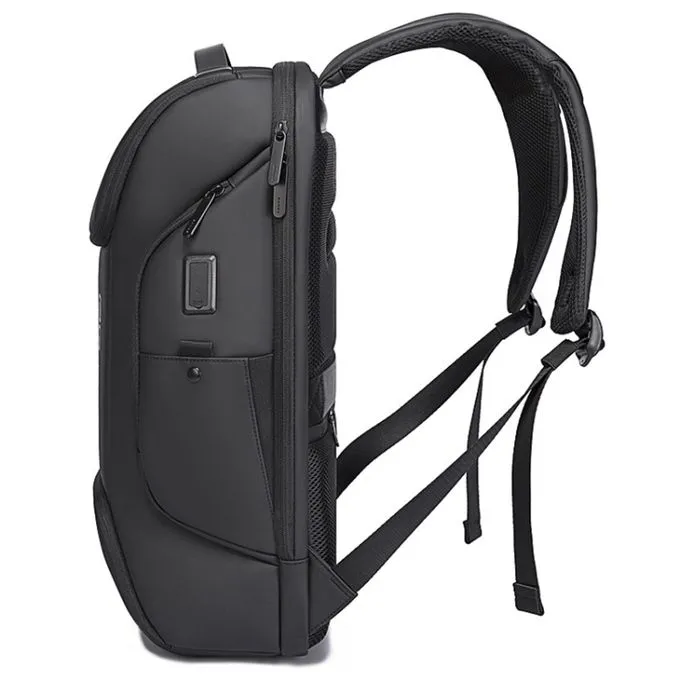 BANGE%20BG-7267%20Trendy%20Laptop%20Backpack%20Smart%20Stylish%20High-class%20Backpack%20For%20Business%20Travel%20Office%20School%20College-%20Black%20-%20Image%205