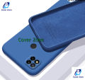 For Xiaomi Redmi 9C Case Macaron Color Liquid Silicone Shockproof Soft Case For Redmi 9C Back Cover - Phone - Camera - Redmi Note 11 Back Cover (Back Case Cover For Smartphone). 