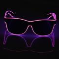 LED Sound Reactive Party Glasses EL Wire Flash Glass Party Supplies Halloween party Bar Decorative Luminous Glasses. 