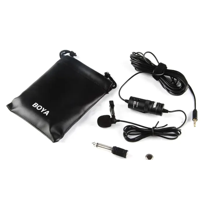 Boya%20By%20M1%20Microphone%20Boya%20Professional%20Microphone%20For%20Mobile%20&%20Dslr%20-%20Black%20-%20Microphone%20-%20Image%202