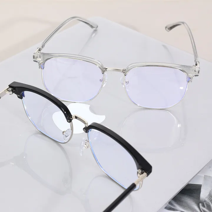 Fashion%20retro%20eyebrow%20half-frame%20anti-blue%20light%20business%20glasses%20men's%20and%20women's%20myopic%20eyewear%20-%20Image%208