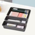 8x Drawer Organizer Tray Convenient and Tidy Stackable Multifunctional Divider Container for Vanity. 