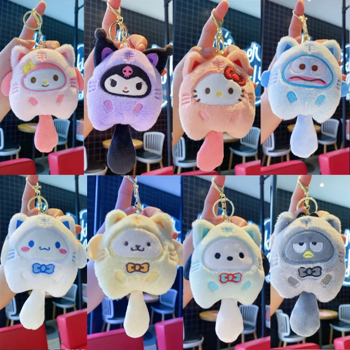Cute%20Sanrio%20Plush%20Toys%20Cute%20Kuromi%20Melody%20Plushie%20Keychain%20Home%20Decor%20Stuffed%20Pp%20Cotton%20Doll%20Sanrio%20Accessories%20for%20Girl%20-%20Image%204