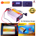 12v 10A Intelligent Battery Charger / 12 Volt Battery Charger 10 Ampere Analog Display Automatic Fast Charging. 