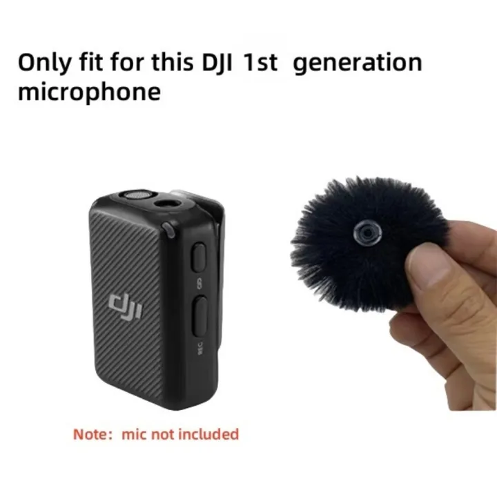 %E3%80%90100%25-New%E3%80%91%20For%20DJI%20MIC%201%20Microphone%20Windscreen%20Outdoor%20Cover%20Lavalier%20Microphone%20Furry%20Windshield%20Mic%20Windshield%20Wind%20Muff%20Cover%201/2/3/4pcs%20-%20Image%202