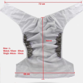 Belt System Washable Adult Diaper With 2 pics Pad for Special Child or Adult Parents Size M : (26 - 30 Waists). 