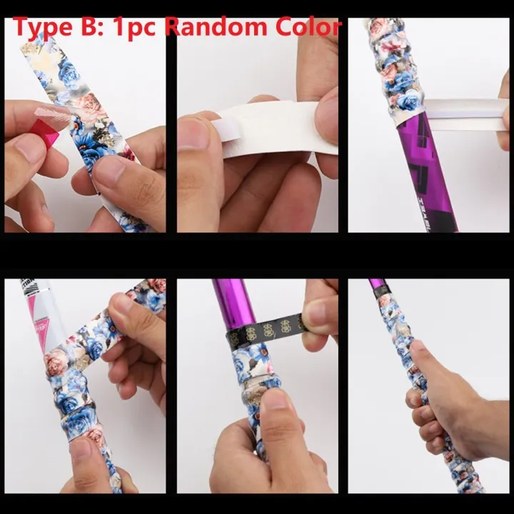 1pc/60pcs%20Non-slip%20Rubber%20Grip%20Tape%20Tennis%20Badminton%20Fishing%20Rod%20Pole%20Golf%20Squash%20Racket%20Anti%20Slip%20Over%20Grip%20Tape%20Sweat%20Tape%20-%20Image%209