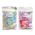 50Pcs Baby Girl Elastic Hair Bands Multicolor Kids Ponytail Holder Rubber Bands Children Hair Ring Baby Girl Hair Accessories. 