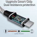 3m/5m/8m Monitor Charge Cable Micro USB Long Data Charging Cables Type C Extend Cable for iPhone Samsung Xiaomi Tablets Camera. 