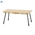 Folding Table Ultralight Desk Foldable Small Table Portable Beach Table Adjustable Height for Patio. 
