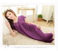 women White lace sexy nightdress girls plus size Large size Sleepwear nightgownY02-1.