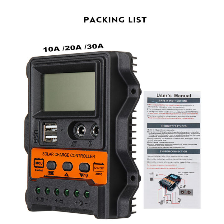 Helpful%20LCD%20Display%2010/20/30A%2012V/24V%20DC%20Input%20Solar%20Charge%20Controller%20Auto%20Parameter%20Adjustable%20MPPT%20Solar%20Panel%20Regulator%20-%20Image%206