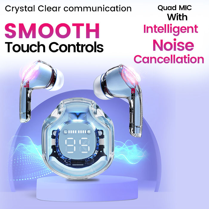 Ultrapods%20Pro%20True%20Wireless%20Earbuds%20with%20Display%20Transparent%20Design,%20Bluetooth%205.3%20Water%20Proof%20-%20Image%209