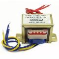 12V-0-12V 3A Power Transformer (Input: 220V/50Hz - Output: 12V-0-12V 3000Ma) - Multi Plug.